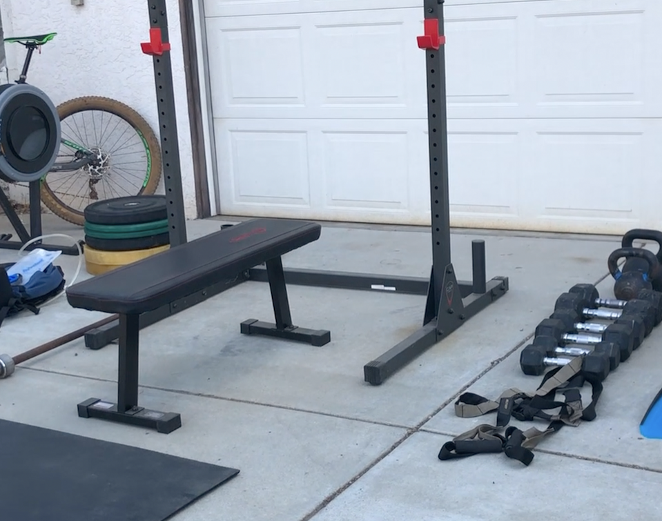 Ideal Home Gym Set Up for SGPT Online Navy SEAL Workouts and Training