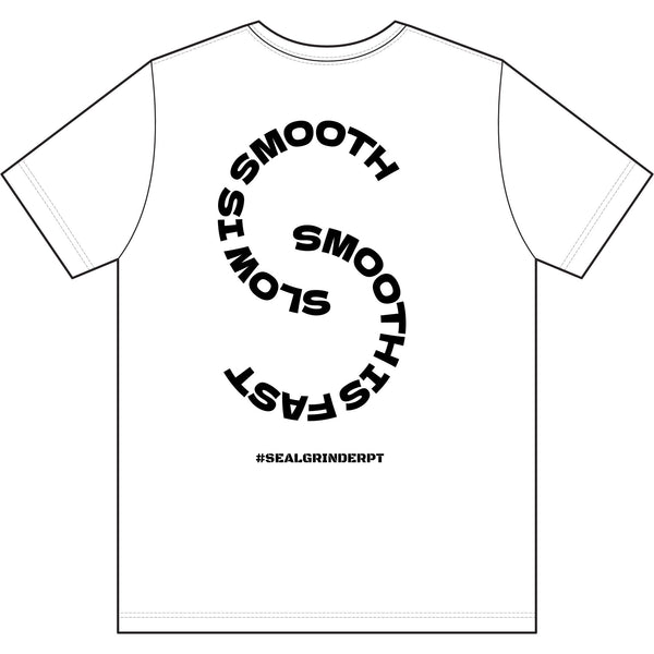 SGPT 'Slow is smooth, smooth is fast' athletic performance t-shirt